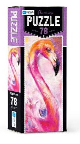 Blue Focus Flamingo 78 Parça Puzzle - 1