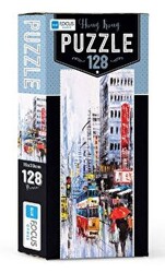 Blue Focus Hong Kong 128 Parça Puzzle - 1