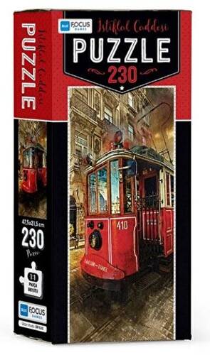 Blue Focus İstiklal Caddesi 230 Parça Puzzle - 1