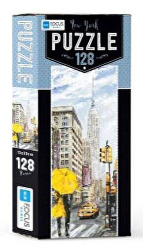 Blue Focus New York 128 Parça Puzzle - 1