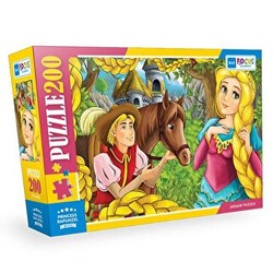 Blue Focus Prenses Rapunzel 200 Parça Puzzle BF323 - 1