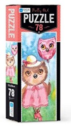 Blue Focus Pretty Owl 78 Parça Puzzle - 1