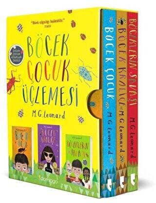 Böcek Çocuk Üçlemesi 3 Kitap Kutulu Set - 1