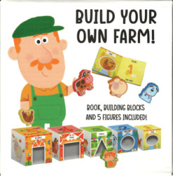 Book and Building Blocks: Farm - 1