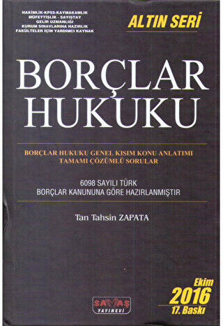 Borçlar Hukuku - 1