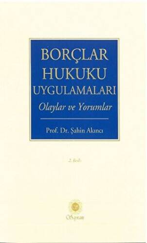 Borçlar Hukuku Uygulamaları - 1