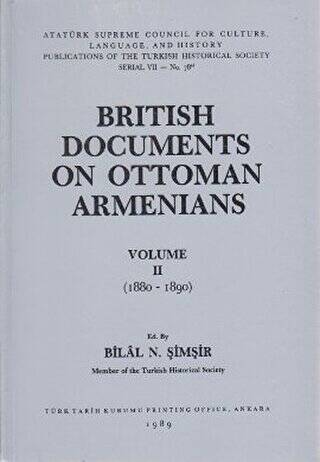 British Documents On Ottoman Armenians Volume 2 - 1