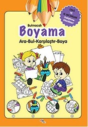 Bulmacalı Boyama Ara- Bul -Karıştır - Boya - 1