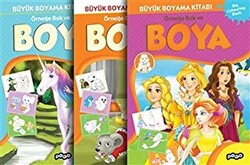 Büyük Boyama Seti 3 Kitap Takım - 1