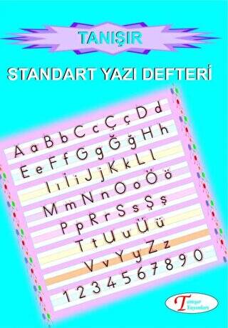 Büyük Standart Yazı Defteri - 1