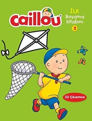 Caillou - İlk Boyama Kitabım 2 - 1