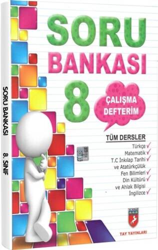 Çalışma Defterim Tüm Dersler Soru Bankası 8. Sınıf - 1