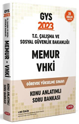 Çalışma ve Sosyal Güvenlik Bakanlığı GYS Memur ve VHKİ Konu Anlatımlı Soru Bankası - 1