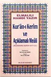 Cami Boy Kur’an-ı Kerim ve Açıklamalı Meali Bilg. Hatlı - 1