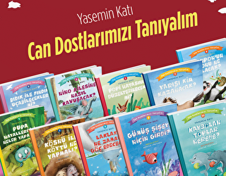 Can Dostlarımızı Tanıyalım Set 10 Kitap - 1