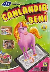 Canlandır Beni - Kızlar İçin Boyama Kitabı - 1