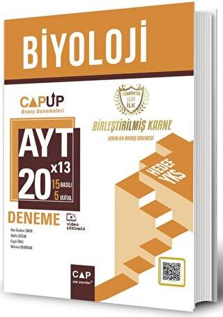 AYT Biyoloji 20 X 13 Up Deneme - 1