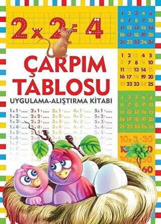 Çarpım Tablosu - Uygulama - Alıştırma Kitabı - 1