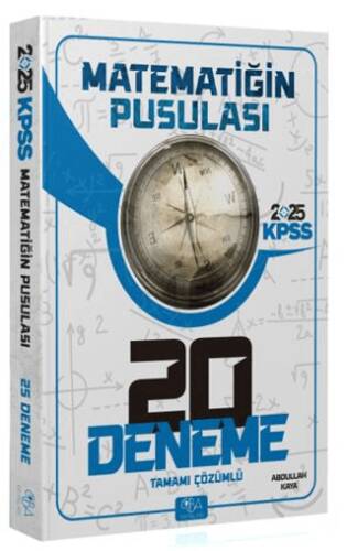 2025 KPSS Matematik Matematiğin Pusulası 20 Deneme Çözümlü - 1