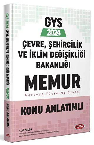 Çevre, Şehircilik ve İklim Değişikliği Bakanlığı Memur GYS Konu Anlatımlı - 1