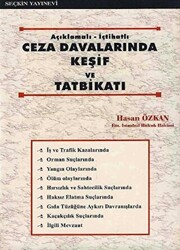 Ceza Davalarında Keşif ve Tatbikatı - 1