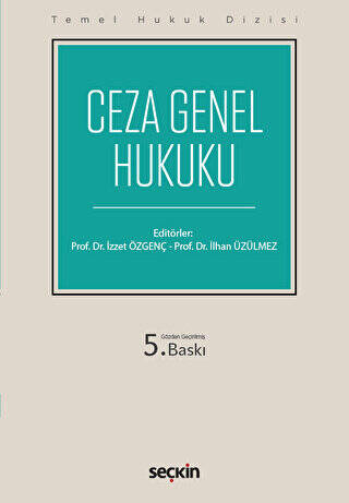 Ceza Genel Hukuku THD - 1