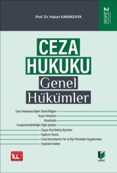 Ceza Hukuku Genel Hükümler - 1