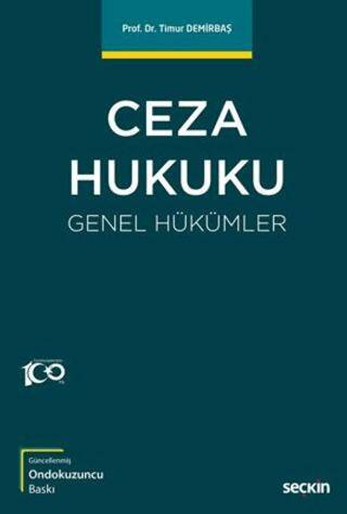 Ceza Hukuku Genel Hükümler - 1