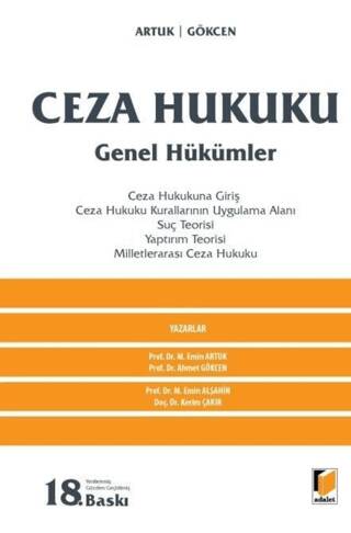 Ceza Hukuku Genel Hükümler - 1