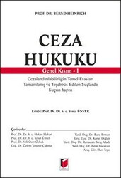 Ceza Hukuku Genel Kısım - 1 - 1