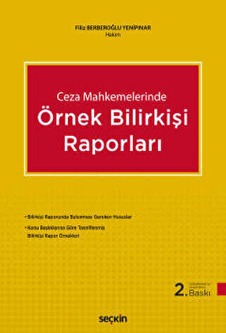 Ceza Mahkemelerinde Örnek Bilirkişi Raporları - 1