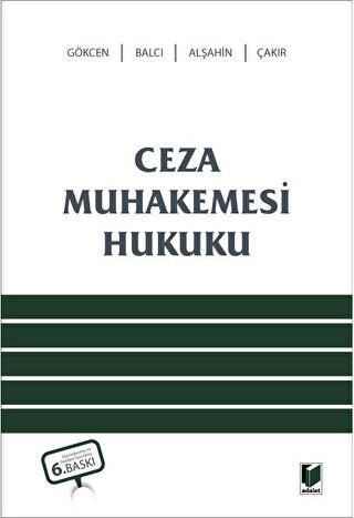 Ceza Muhakemesi Hukuku - 1