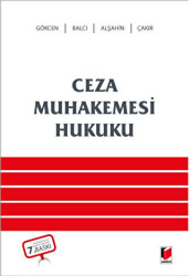 Ceza Muhakemesi Hukuku - 1