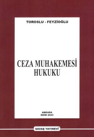 Ceza Muhakemesi Hukuku - 1