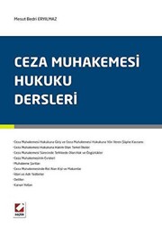 Ceza Muhakemesi Hukuku Dersleri - 1