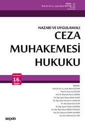 Ceza Muhakemesi Hukuku Nazari ve Uygulamalı - 1