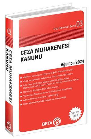 Ceza Muhakemesi Kanunu - Ağustos 2024 - 1