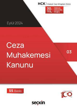 Ceza Muhakemesi Kanunu Cep Kitabı - 1