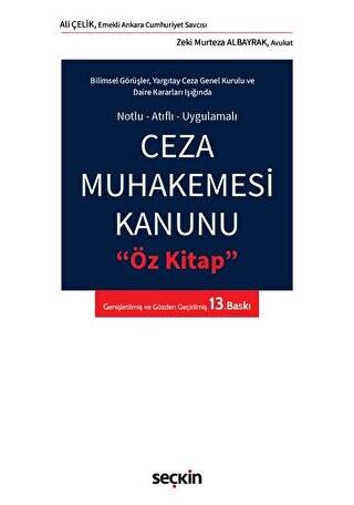 Ceza Muhakemesi Kanunu Öz Kitap - 1