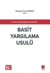 Ceza Muhakemesinde - Basit Yargılama Usulü - 1