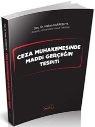 Ceza Muhakemesinde Maddi Gerçeğin Tespiti - 1