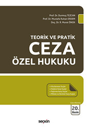 Ceza Özel Hukuku - 1