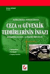 Ceza ve Güvenlik Tedbirlerinin İnfazı - 1