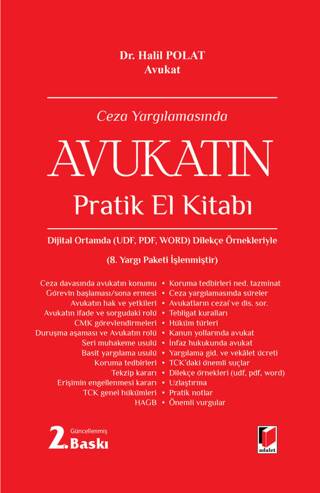 Ceza Yargılamasında Avukatın Pratik El Kitabı - 1