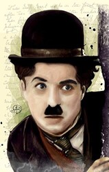 Charlie Chaplin Yumuşak Kapaklı Defter - 1