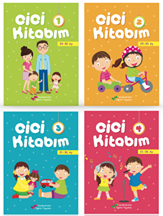 Cici Kitabım Seti - 4 Kitap - 1