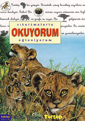 Çıkartmalarla Okuyorum Eğleniyorum - Aslan Yavrusu Tortop - 1