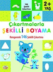 Çıkartmalarla Şekilli Boyama 2 Yaş Üstü - 1