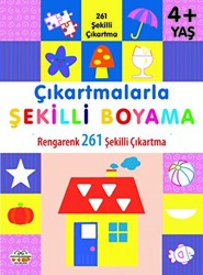 Çıkartmalarla Şekilli Boyama 4 Yaş Üstü - 1