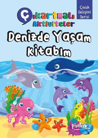 Çıkartmalı Aktiviteler Denizde Yaşam Kitabım - 1